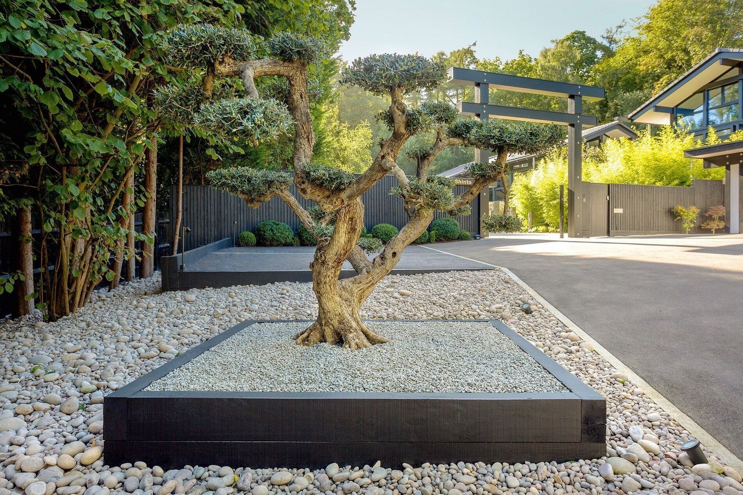 HUF Haus ART mit Doppelpultdach und eleganter Glasfassade